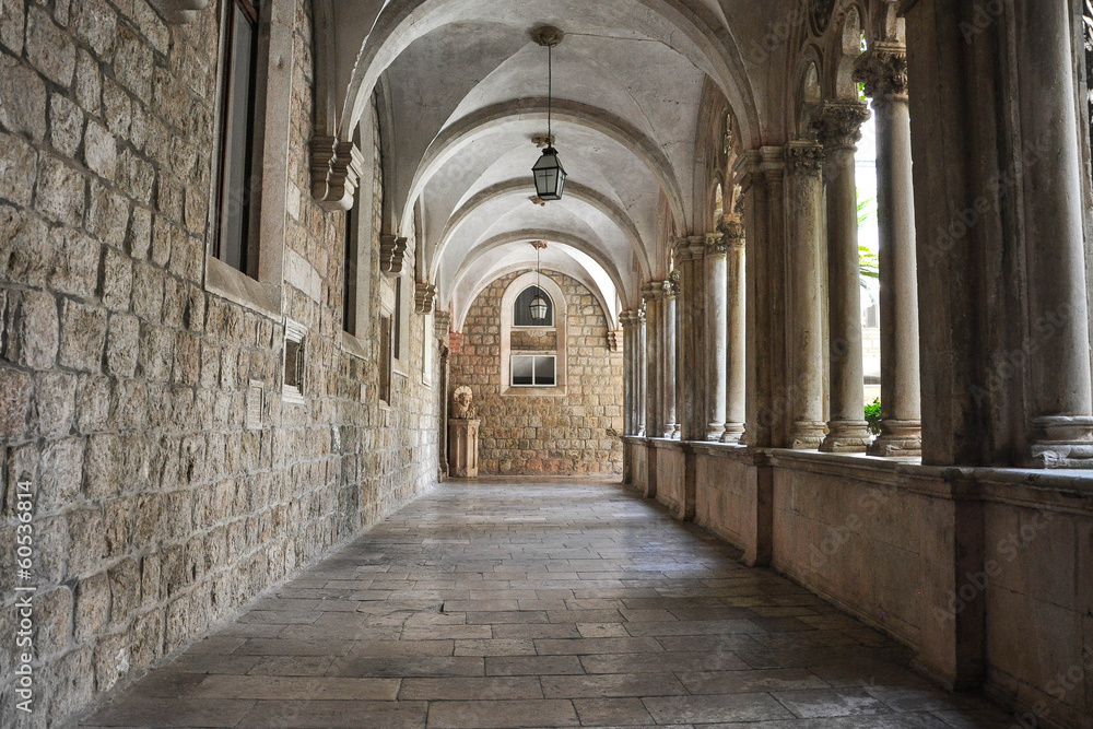 Dominican Monastery in Dubrovnik - The Cloister