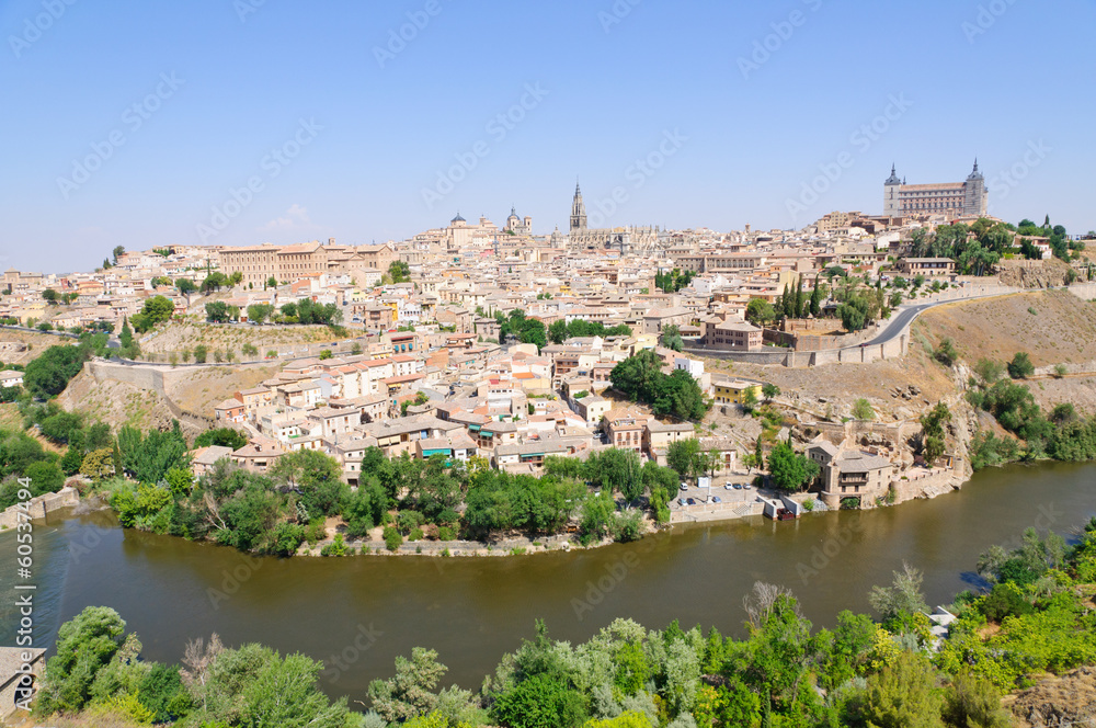 The historic city of Toledo in Spain