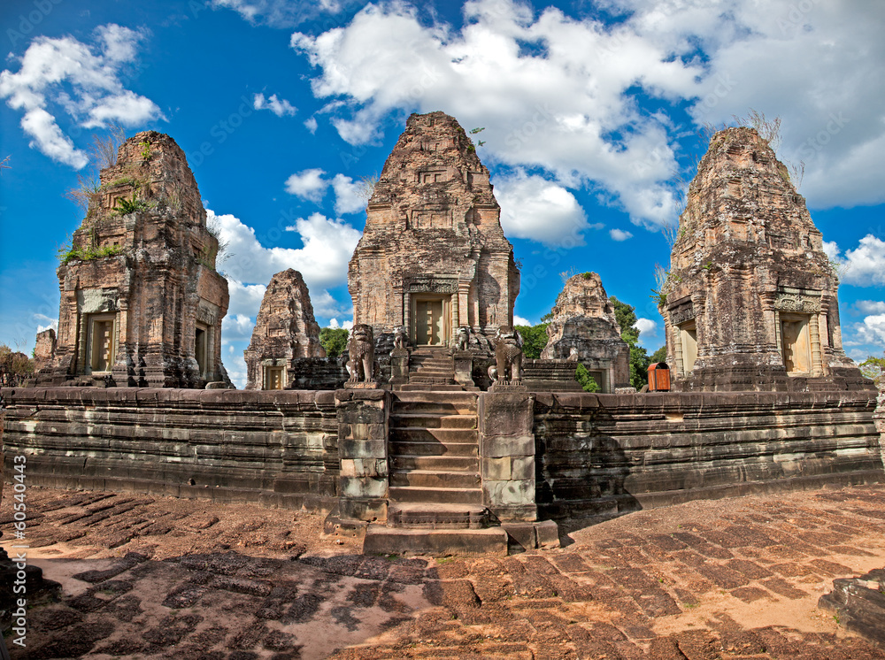 Eastern Mebon temple in Angkor wat complex, Cambodia.