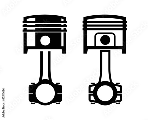 Car piston icon