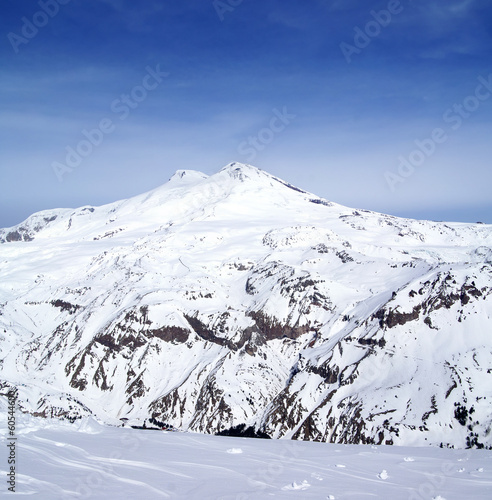Panoramic view on mount Elbrus © BSANI