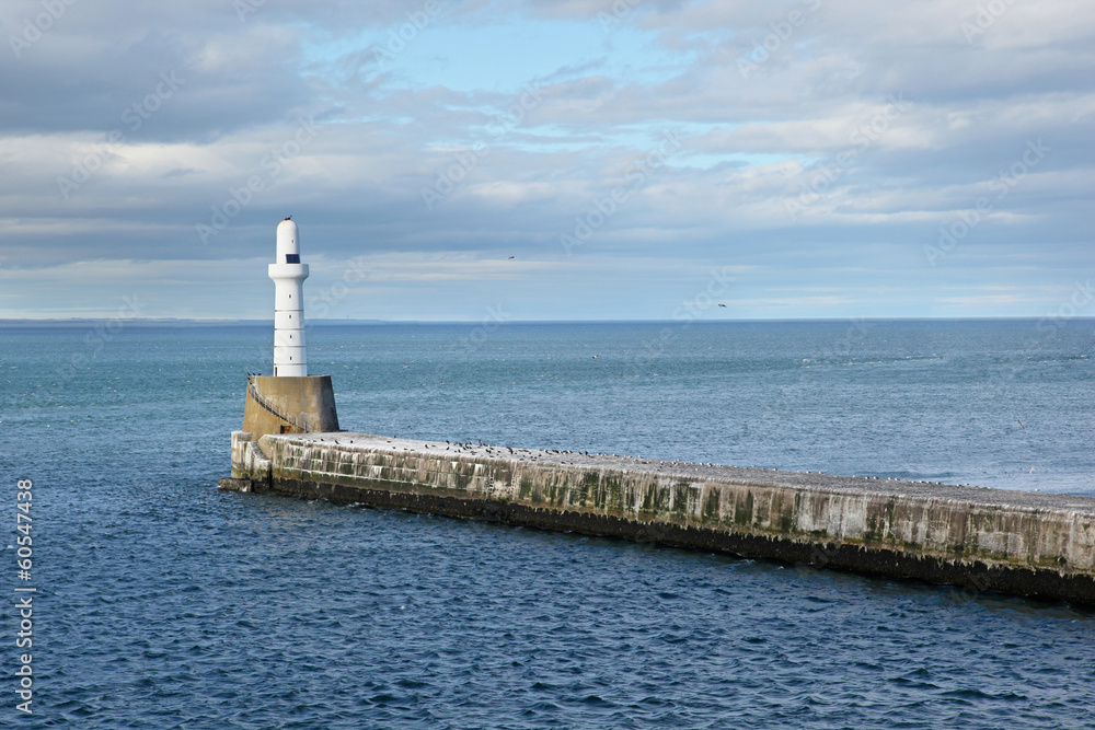 Lighthouse  in Aberdeen, Scotland