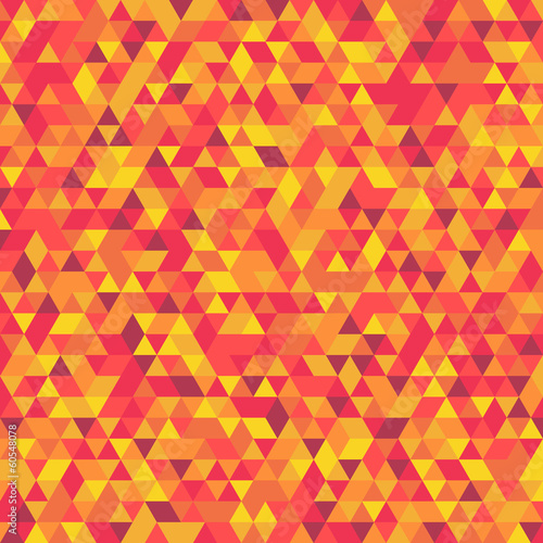 Abstract background consisting of colored triangles