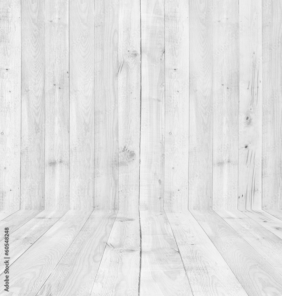 Naklejka premium Wood pine plank white texture for background