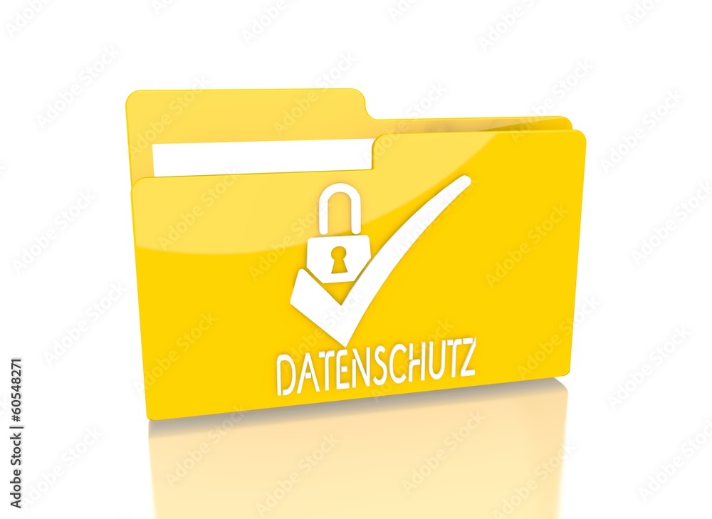 file folder with datenschutz(english data protection) symbol file folder with datenschutz(english data protection) symbol