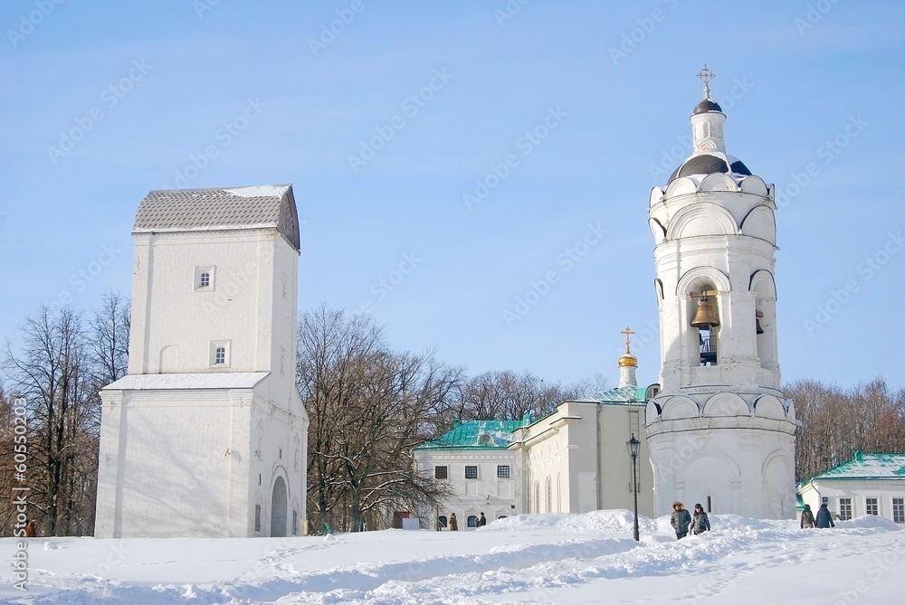 Old architecture of Kolomenskoye park Old architecture of Kolomenskoye park