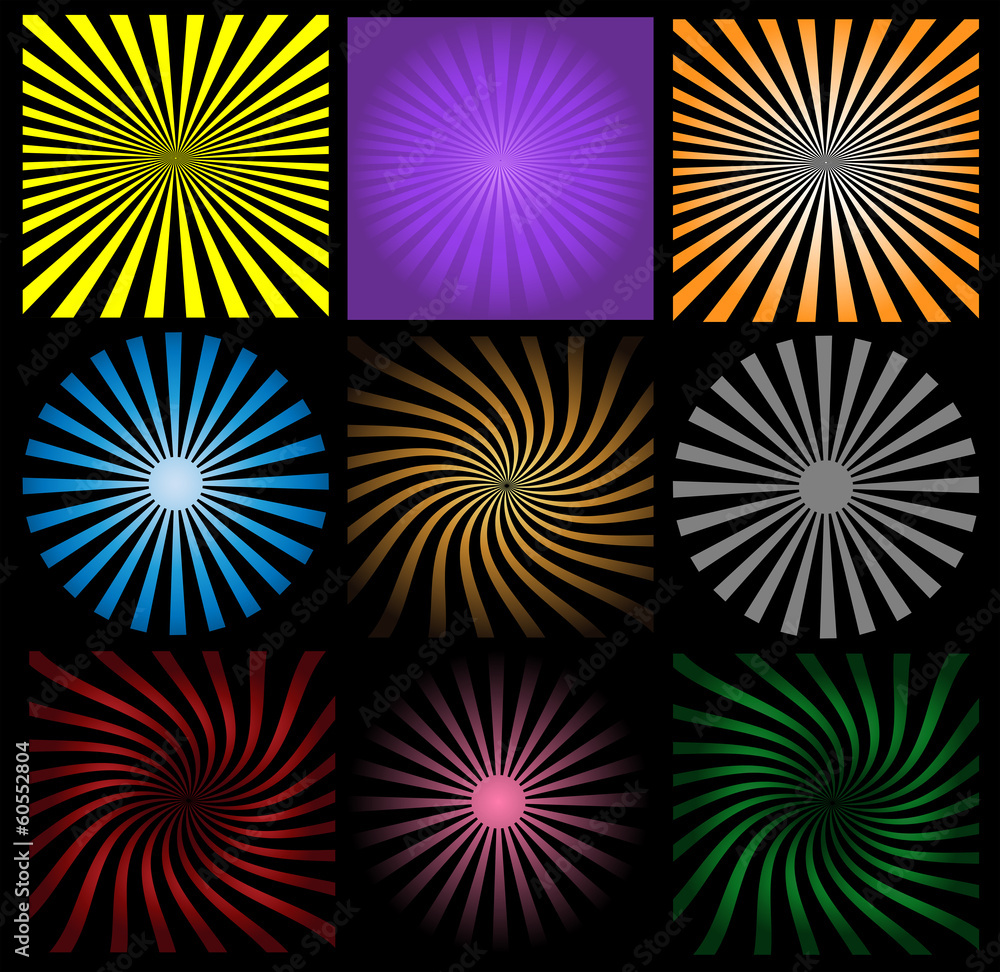 Background-Colorful Sunbursts Background-Colorful Sunbursts