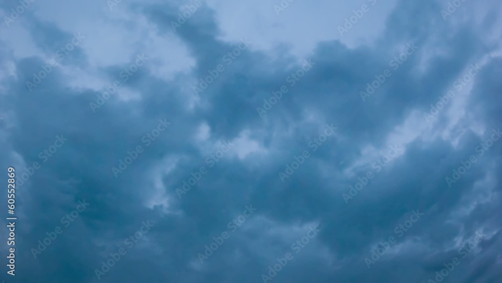 Evening cloudy sky timelapse Evening cloudy sky timelapse