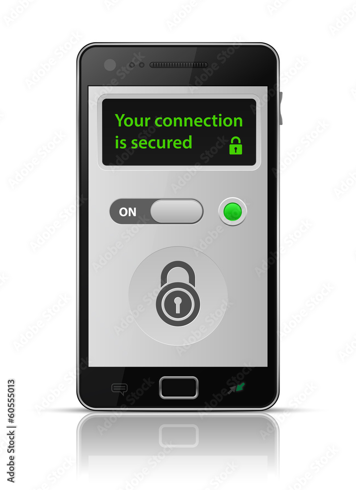 Smartphone secure connection Smartphone secure connection