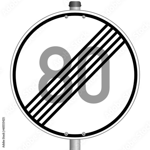 Tempolimit 80 aufgehoben  #140121-svg10