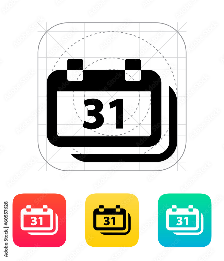 Dates icon. Dates icon.