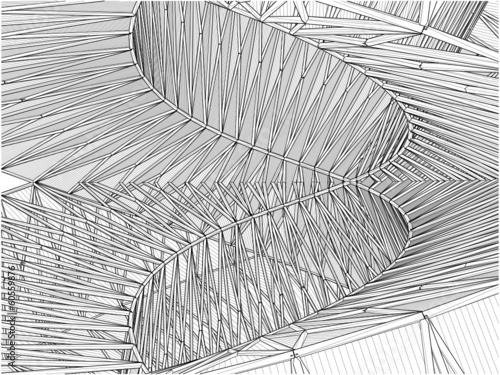 Abstract Structural Construction Vector