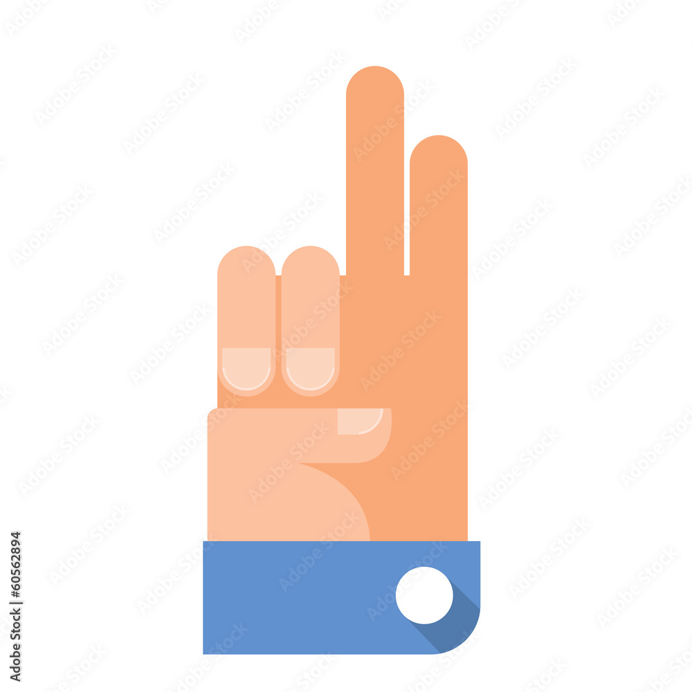Flat Hand Gesture Flat Hand Gesture
