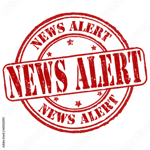 News alert stamp