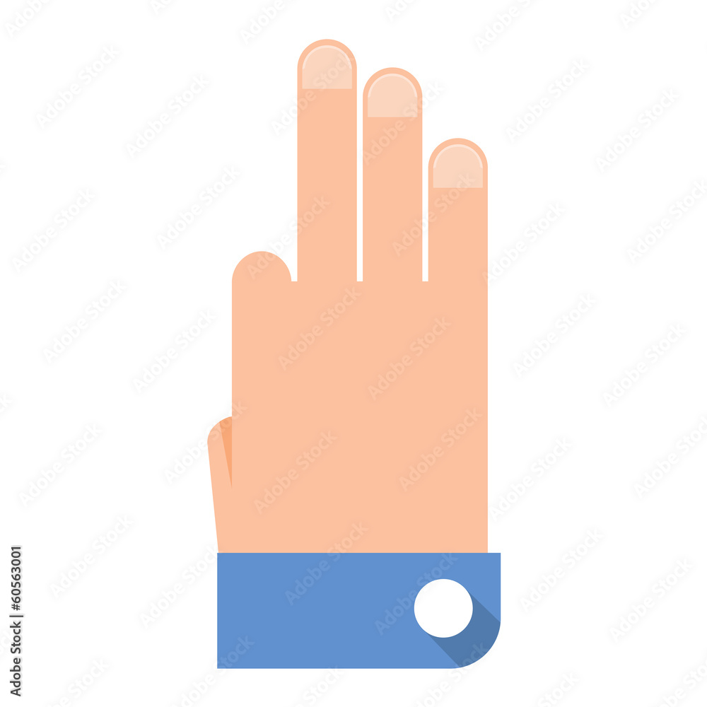 Flat Hand Gesture Flat Hand Gesture