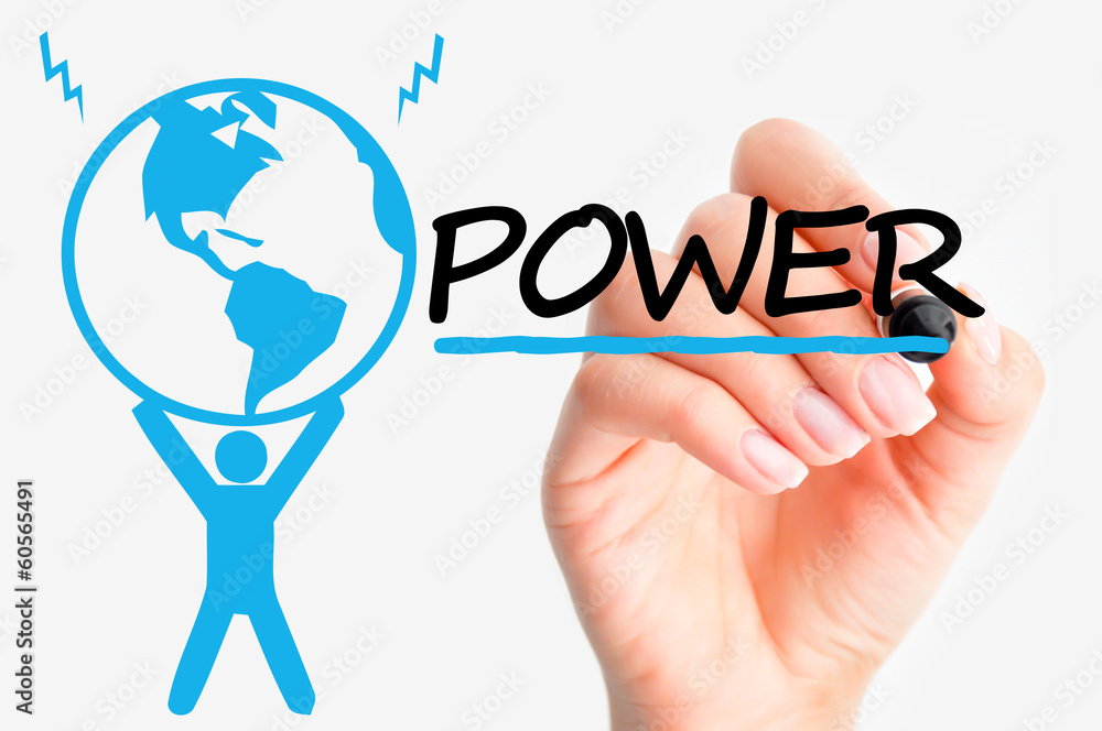 Fototapeta premium World in your hands