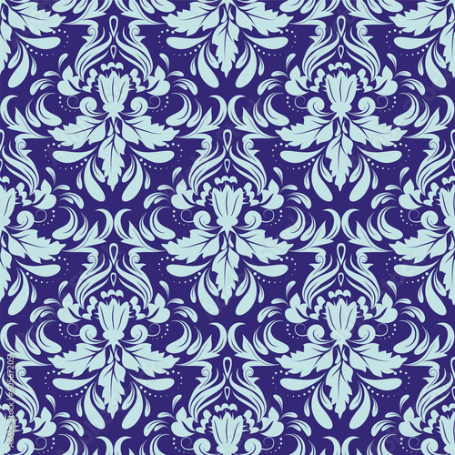 vector seamless floral background