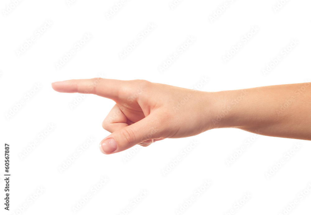 Signs human hand Signs human hand