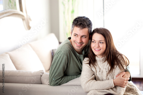 Beautiful young couple