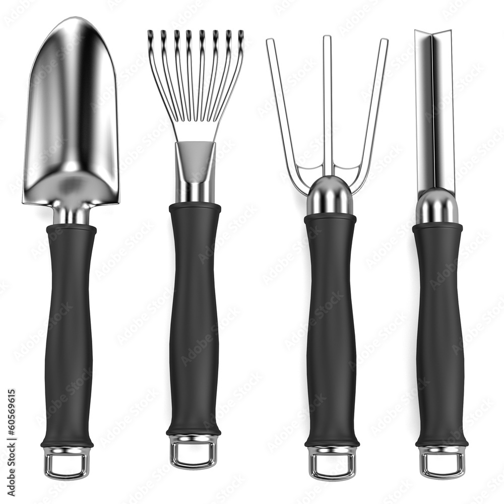 realistic 3d render of garden tool realistic 3d render of garden tool