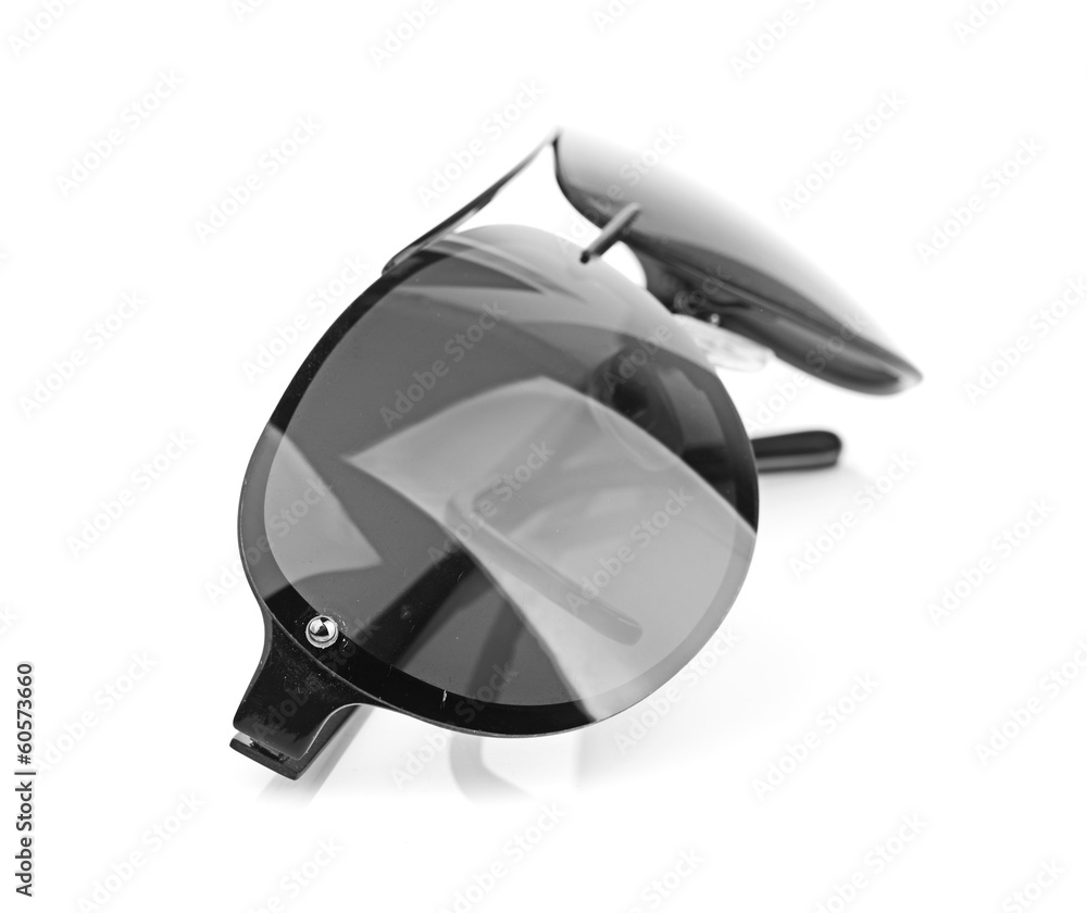 Fototapeta premium Aviator sunglasses isolated on white background