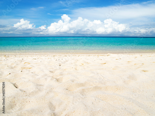 beach and tropical sea