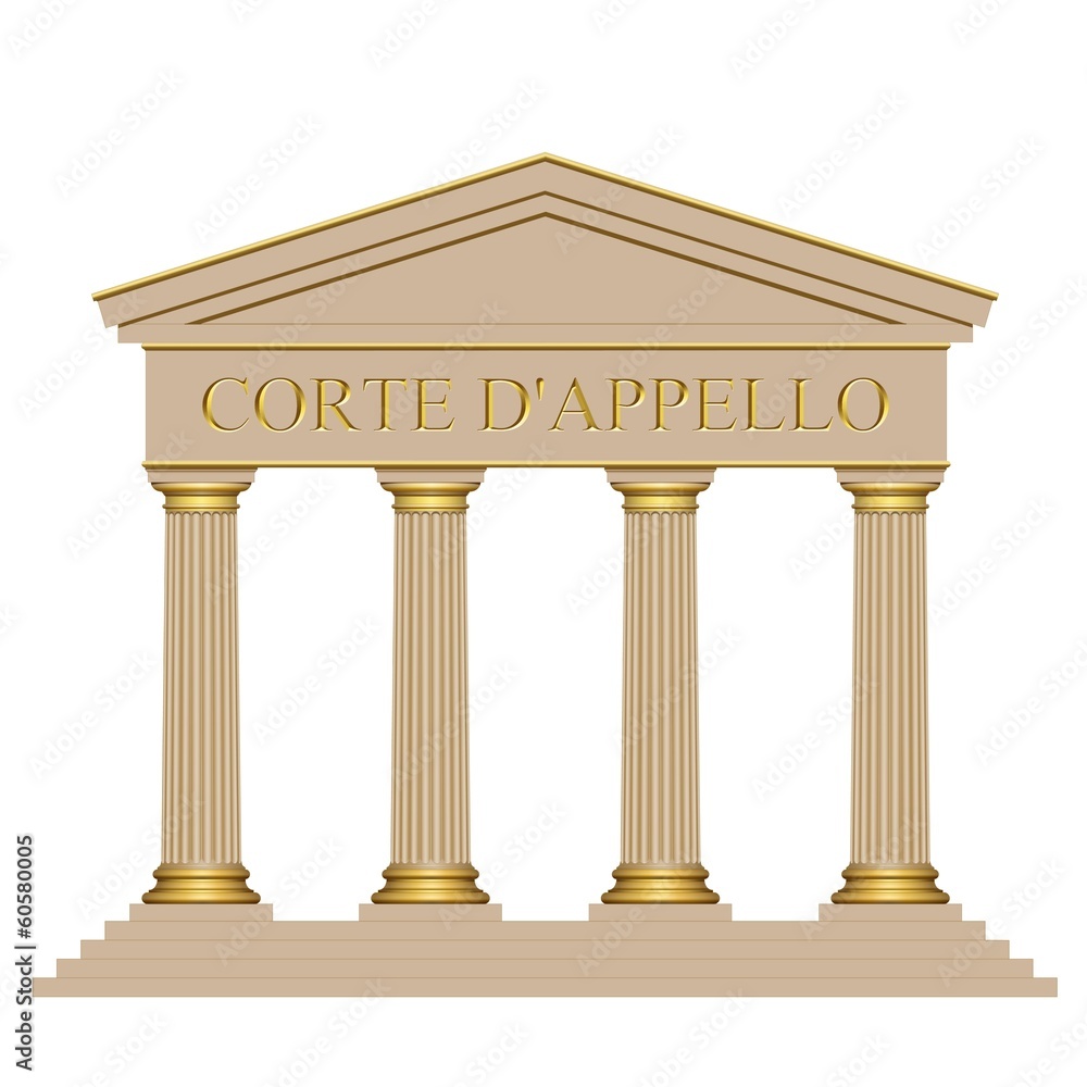 Fototapeta premium Corte d’appello