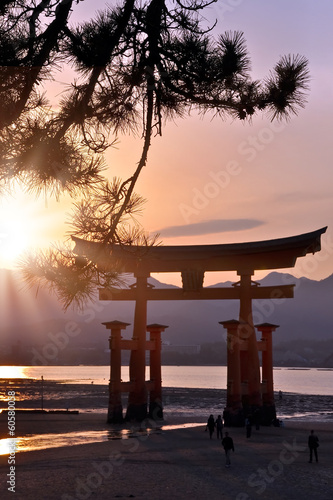Great torii of Miyajima  Japan