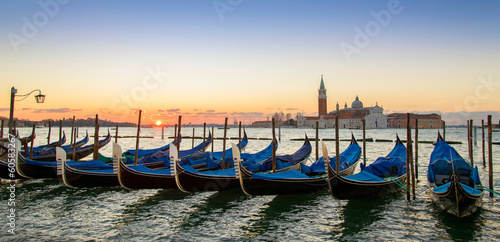 Le bassin de saint marc à Venise © Pat on stock