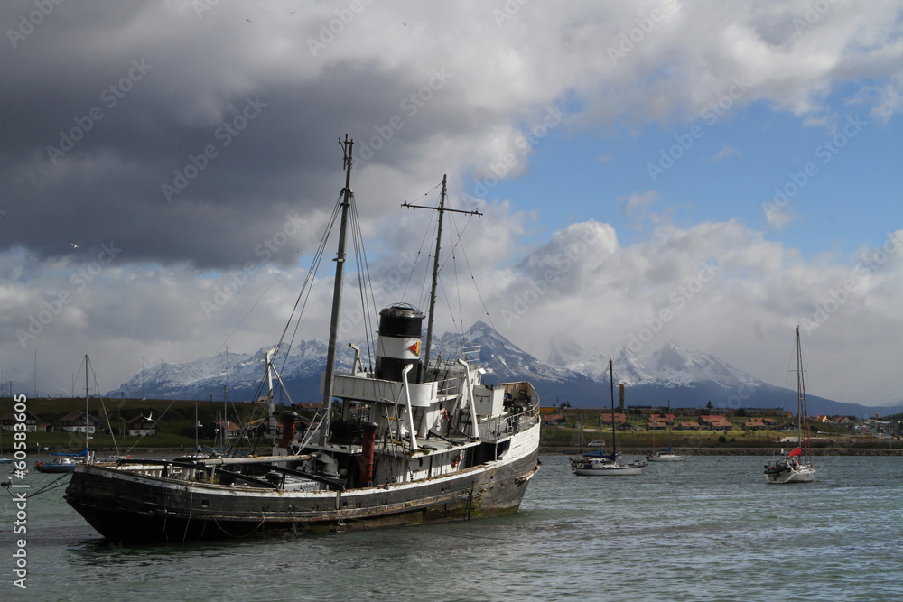 Remorqueur à Ushuaia