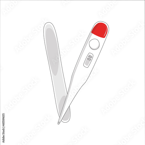 Thermometer ant tongue depressor