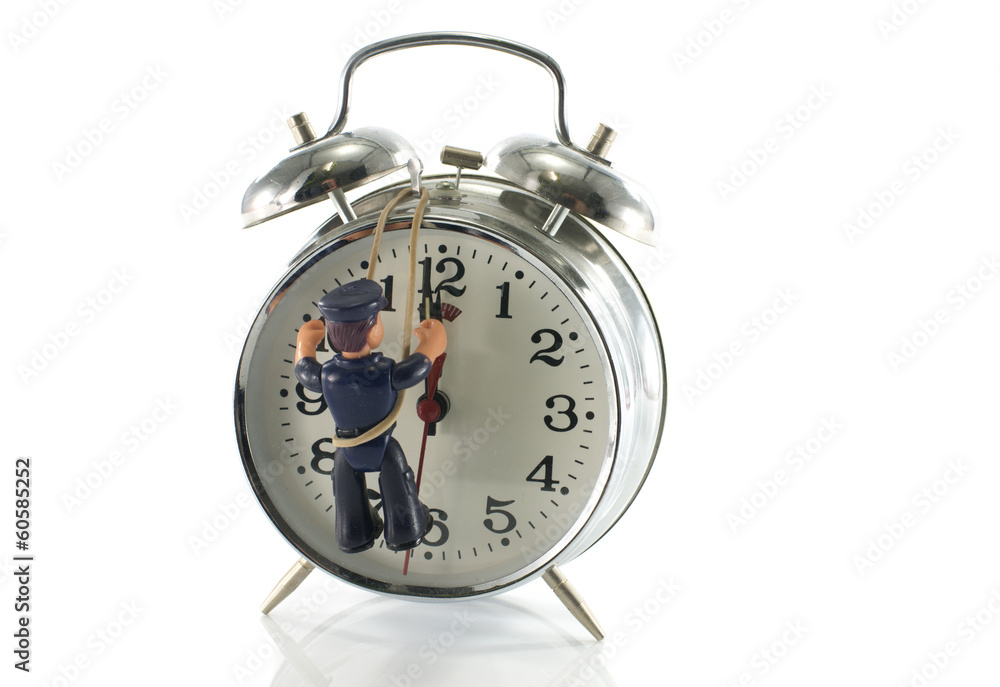man repairing the clock man repairing the clock
