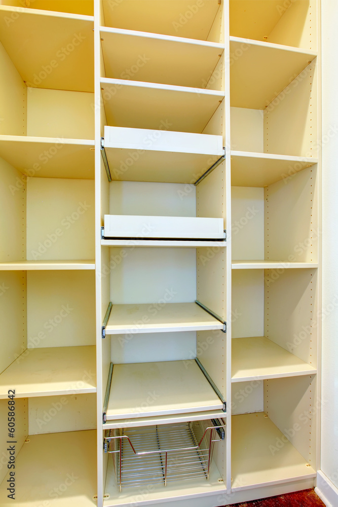 Wooden storage combination for a laundry room Wooden storage combination for a laundry room