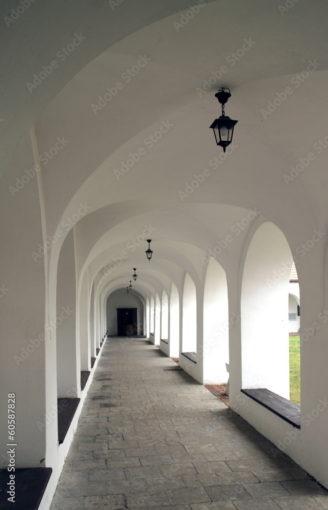 Church corridor