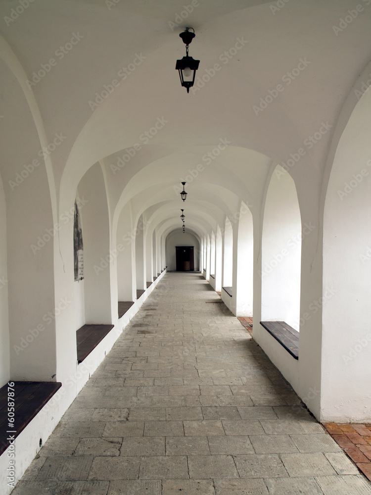 Church corridor