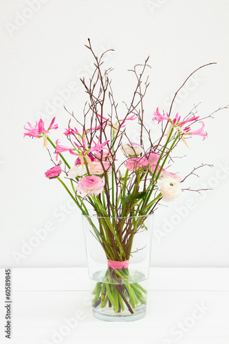 Spring flower decoration