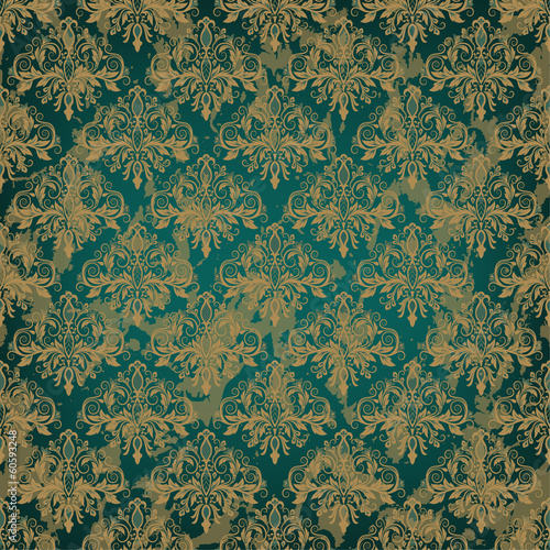 Seamless luxurious wallpaper