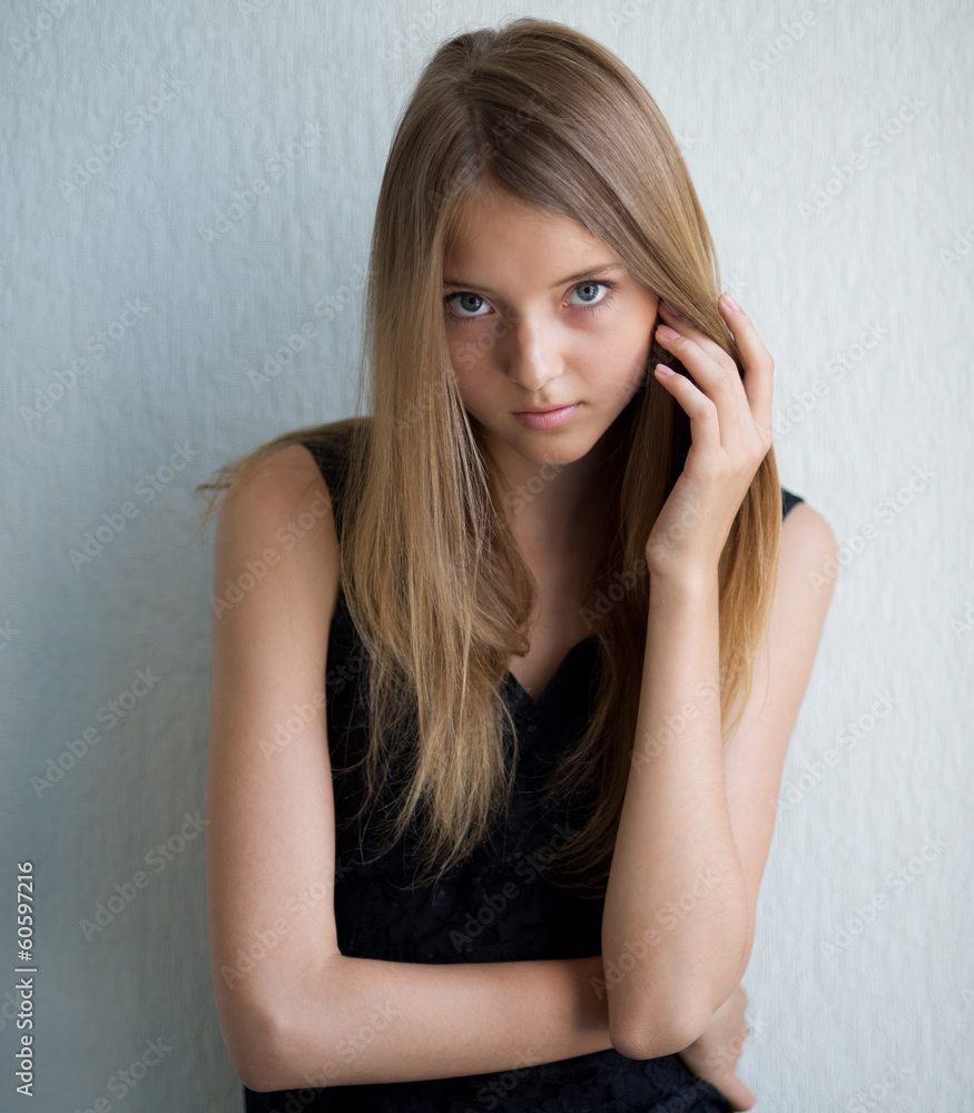 Fototapeta premium cute girl