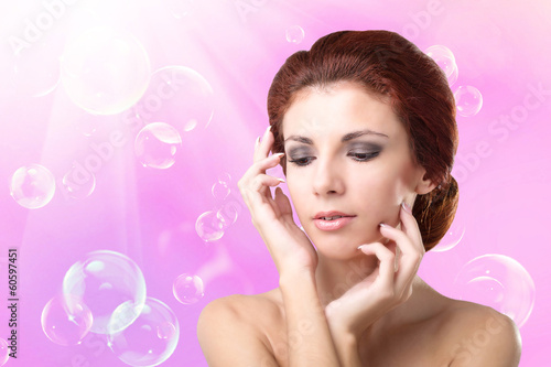 Health and Hygiene Woman.Body Care.Spa