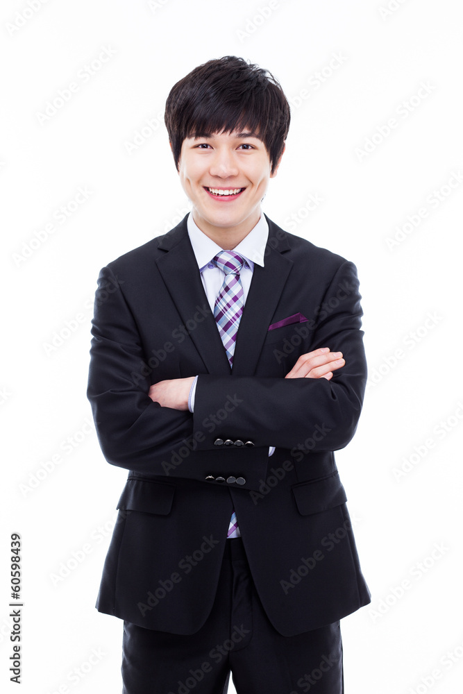 Asian young business man