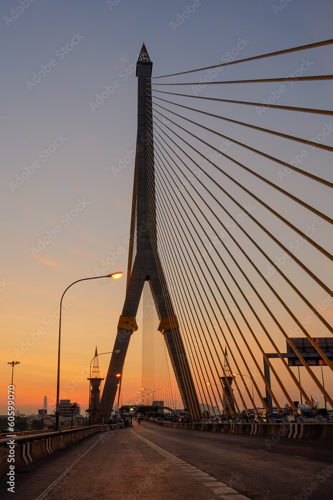 Obraz premium Bridge in Bangkok