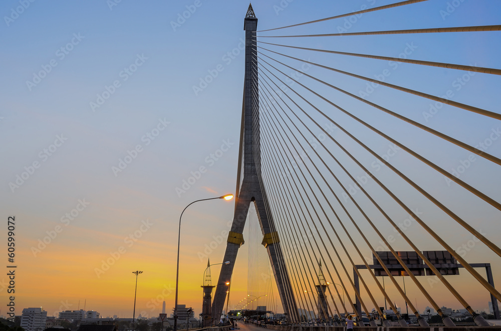 Obraz premium Bridge in Bangkok