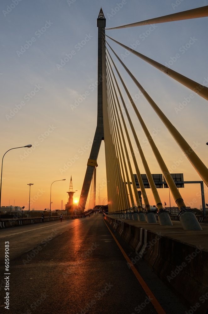 Obraz premium Bridge in Bangkok