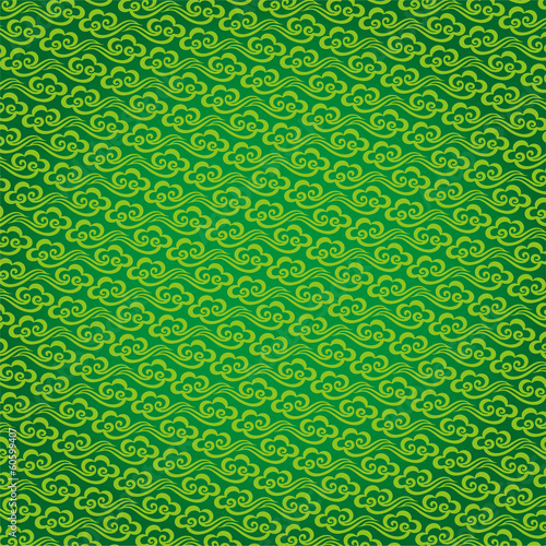 Vector Chinese cloud pattern background