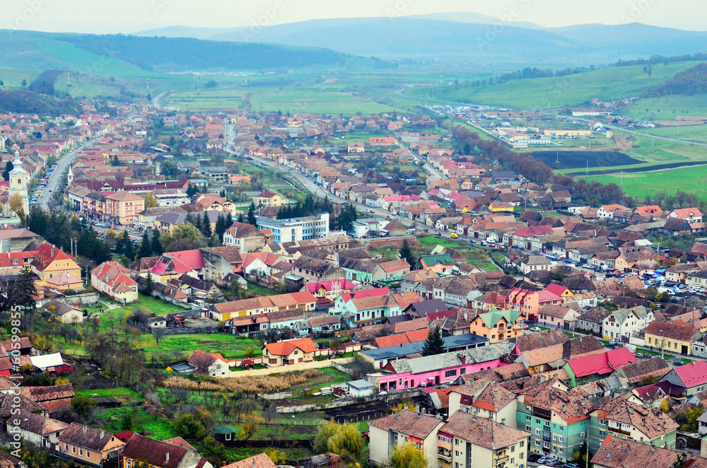 Fototapeta premium Urban landscape - view from above