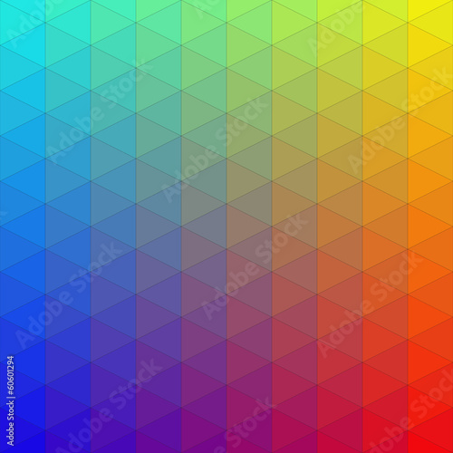 Spectrum Triangle Pattern
