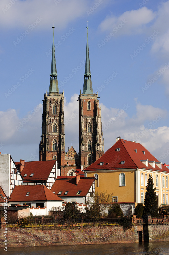 Obraz premium Gotycka katedra