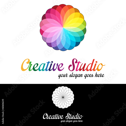 Creative studio logo template