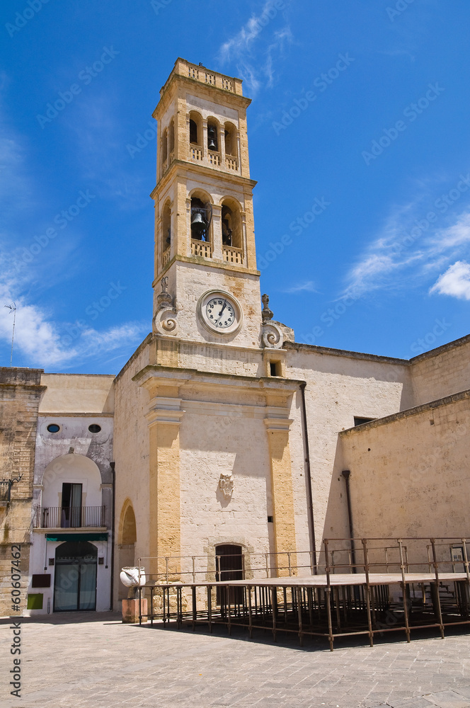 Clocktower. Specchia. Puglia. Italy.