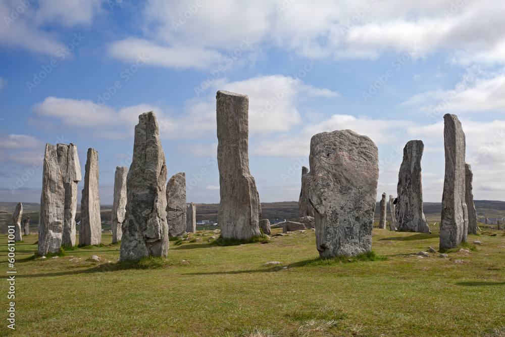 Callanish standing stones . Isle of Lewis, Scotland.